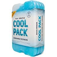 [NUEVO] Hieleras para Fiambrera - Bloques de Hielo para Enfriar Alimentos - Delgados y Duraderos- Ideales para…